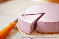 ブルーベリーのレアチーズケーキ/ハッピー スマイル キッチン